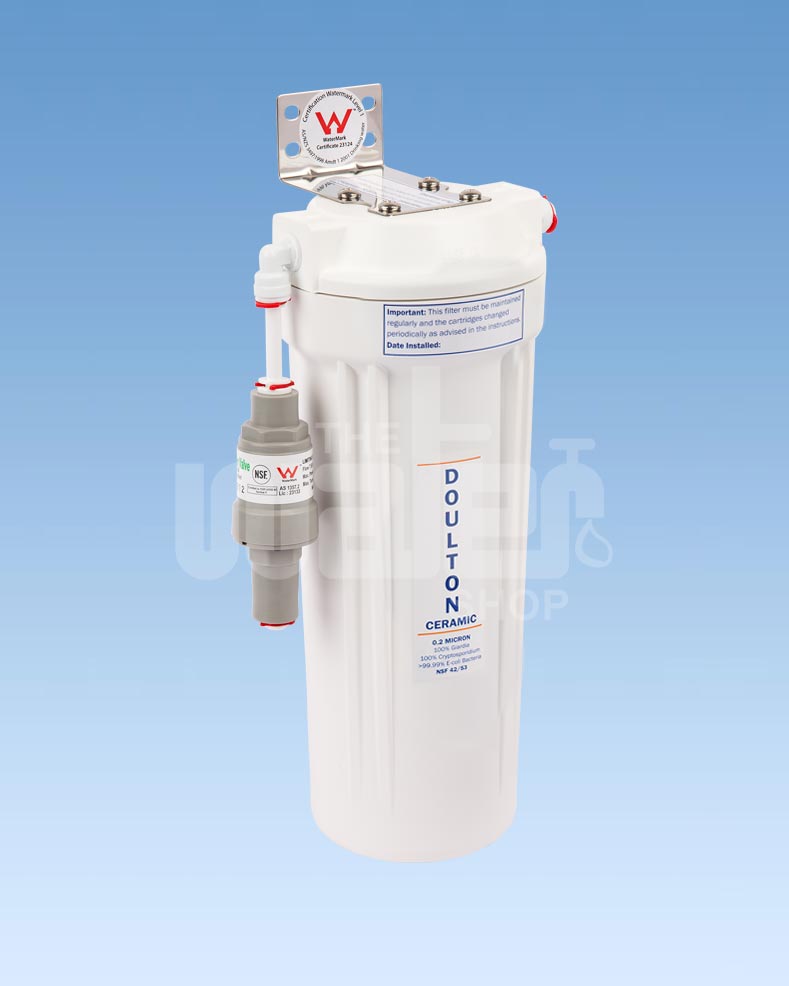 Single Caravan Water Filter System with a Ceramic Carbon Filter - Clarence Water  Filters Australia